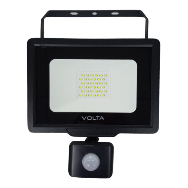 Foco Led 30W (3000lum) Con Sensor de Movimiento Fría Volta