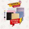 🧱 Pack por 20 Placas Autoadhesivas Imitación Ladrillo