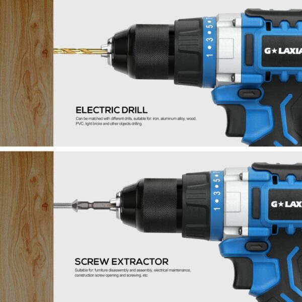 Taladro Atornillador 50Nm 20V (1 Bat-2Ah Y Cargador 2Ah)