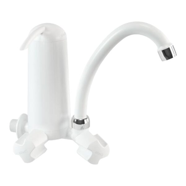 Purificador De Agua Blanco/Cromo De Pared