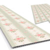 Tabla de PVC DISEÑOS REVID IMITACIÓN LISTRA/ FLORES 6MTS 10MM