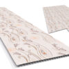 Tabla de PVC DISEÑOS REVID IMITACIÓN LISTRA/ FLORES 6MTS 10MM