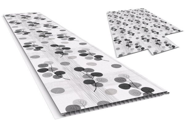 Tabla de PVC DISEÑOS REVID IMITACIÓN LISTRA/ FLORES 6MTS 10MM