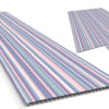 Tabla de PVC DISEÑOS REVID IMITACIÓN LISTRA/ FLORES 6MTS 10MM