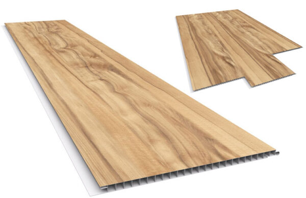 Tabla de PVC DISEÑOS REVID IMITACIÓN MADERA 10MM 6MTS