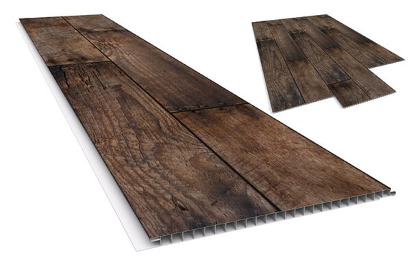 Tabla de PVC DISEÑOS REVID IMITACIÓN MADERA 10MM 6MTS