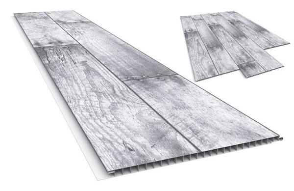 Tabla de PVC DISEÑOS REVID IMITACIÓN MADERA 10MM 6MTS