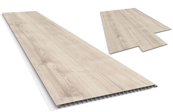 Tabla de PVC DISEÑOS REVID IMITACIÓN MADERA 10MM 6MTS