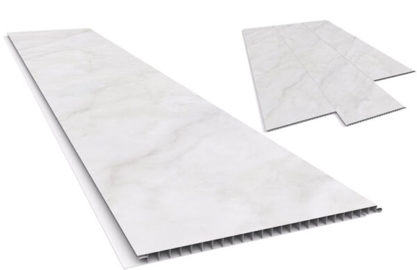Tabla de PVC DISEÑOS REVID IMITACIÓN MÁRMOL/AZULEJO 6MTS 10MM