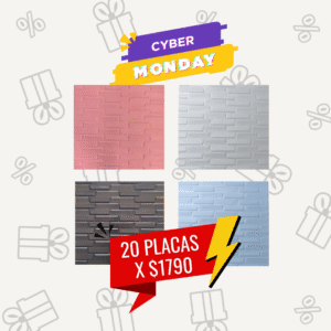 Autoadhesiva Prisma / Tejuela pack 20 placas