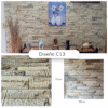 🧱 Pack x 20 Placas Autoadhesivas Imitación Piedra (70x77cm) – Cobertura Total: 10,8 m²