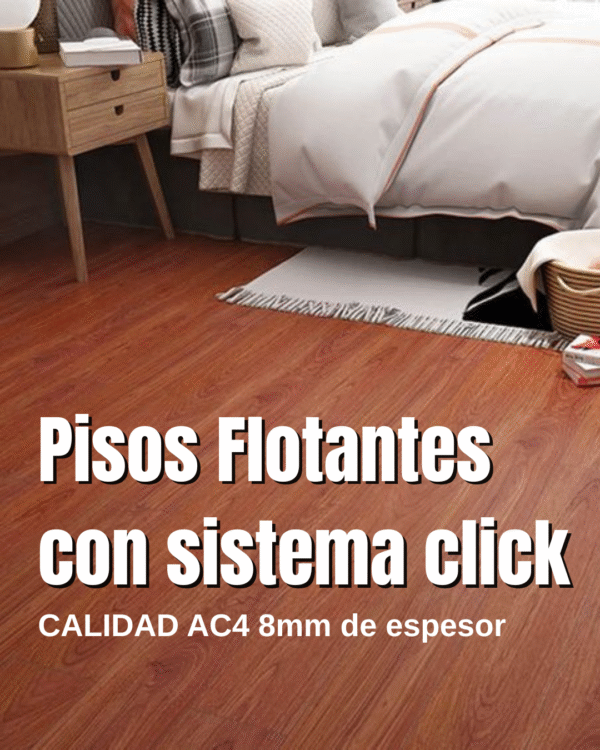 Piso Flotante 8mm AC4 (Caja 2.33 m2)